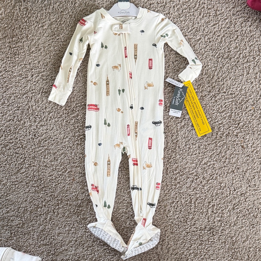 Carters purely soft zip up